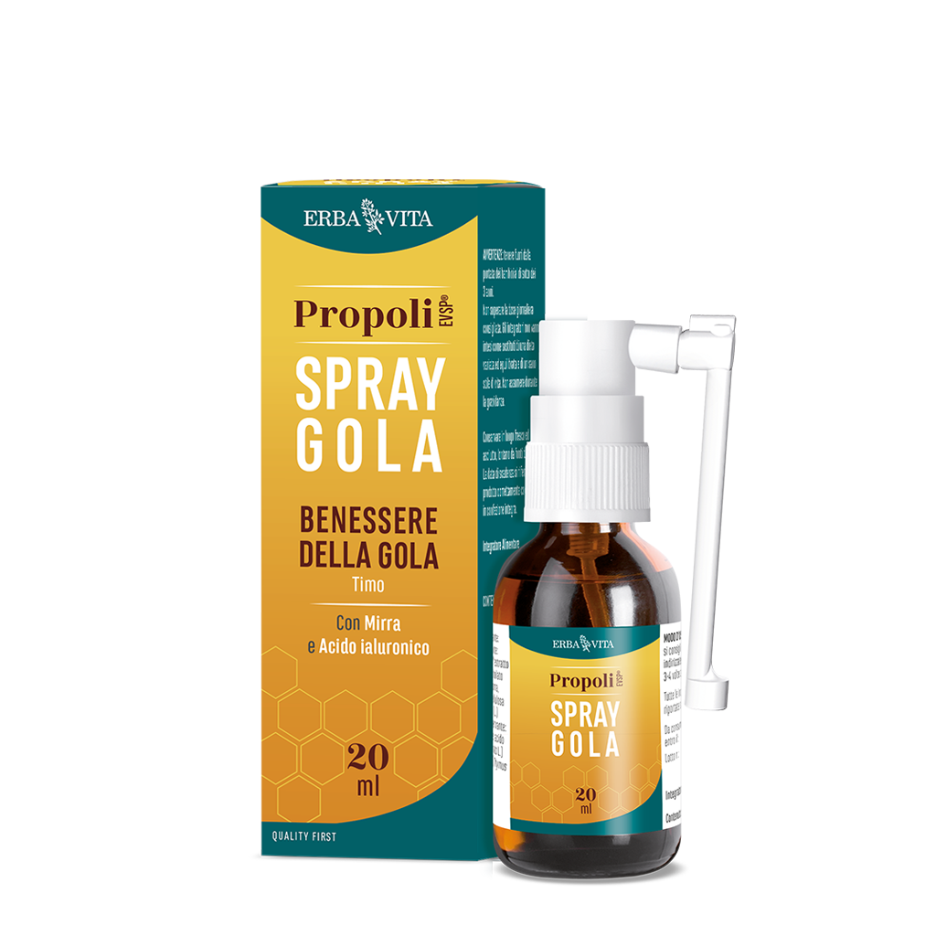 propoli spray gola timo,mirra,acido ialuronico-20ml