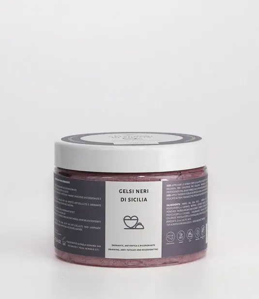 SCRUB CORPO EFFETTO FREDDO -GELSI NERI DI SICILIA ELLETHIC-500GR