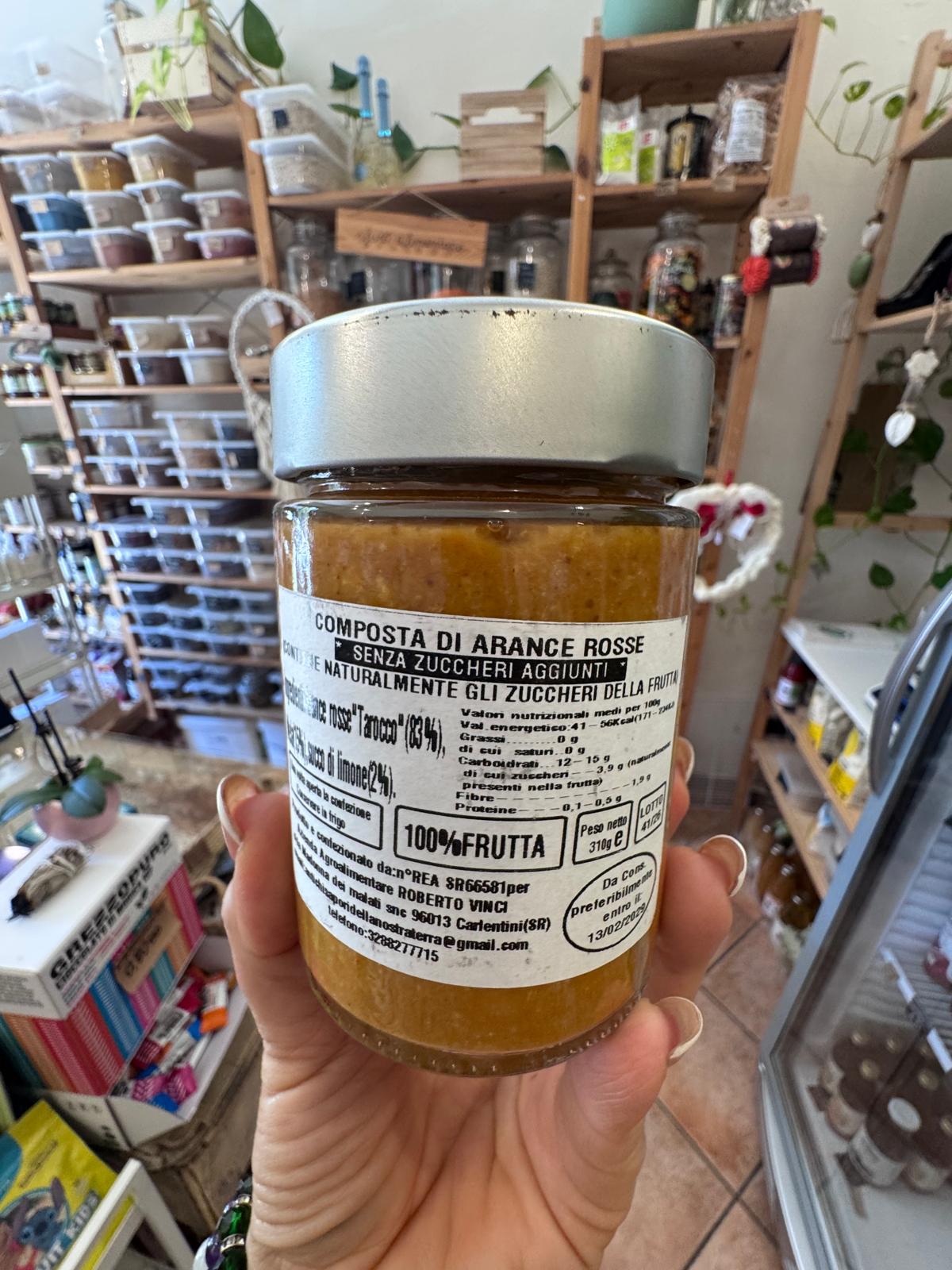 COMPOSTA DI ARANCE ROSSE - 310G