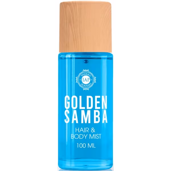 ACQUA PROFUMATA VISO, CORPO E CAPELLI - GOLDEN SAMBA - 100ML