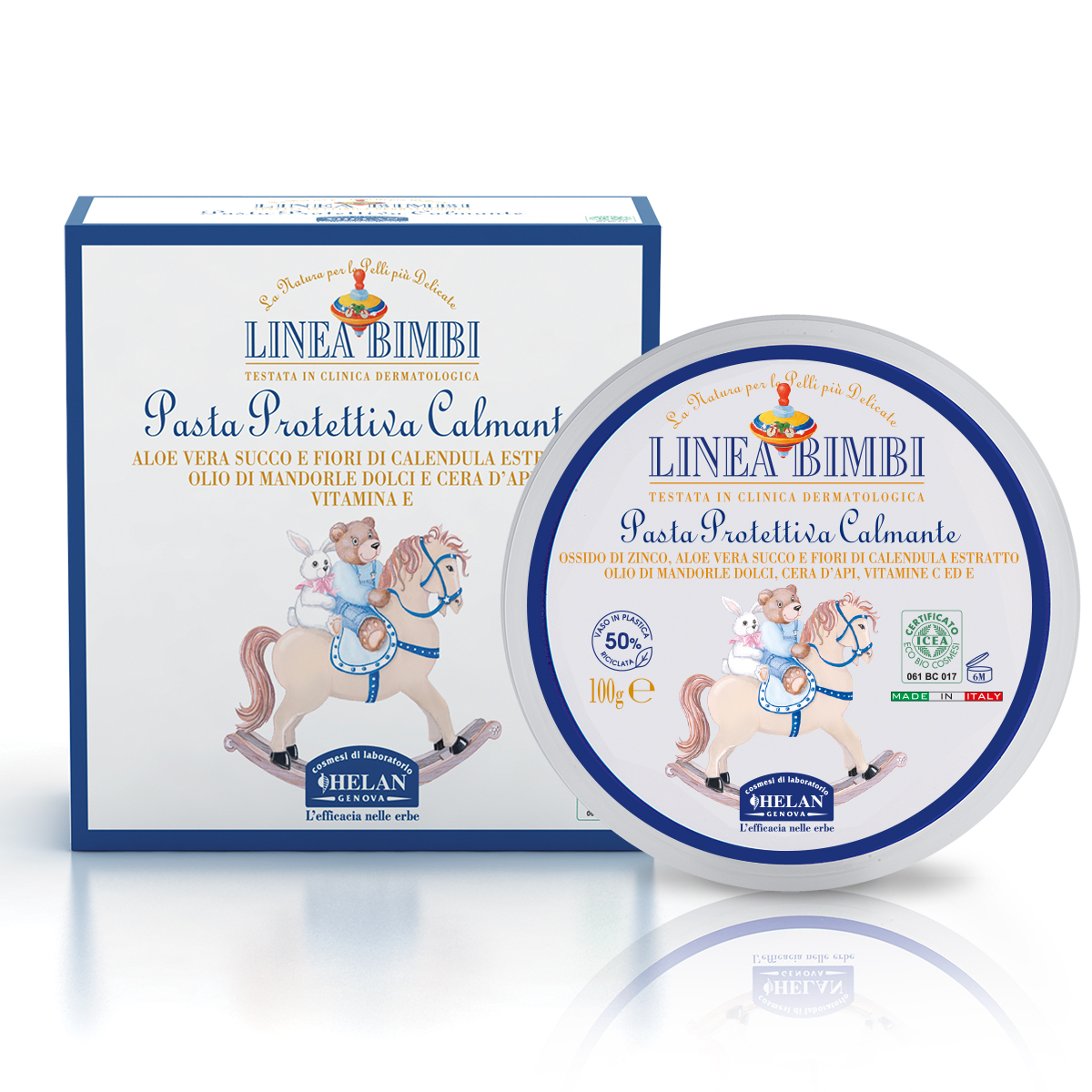 PASTA PROTETTIVA CALMANTE LINEA BIMBI - 100G