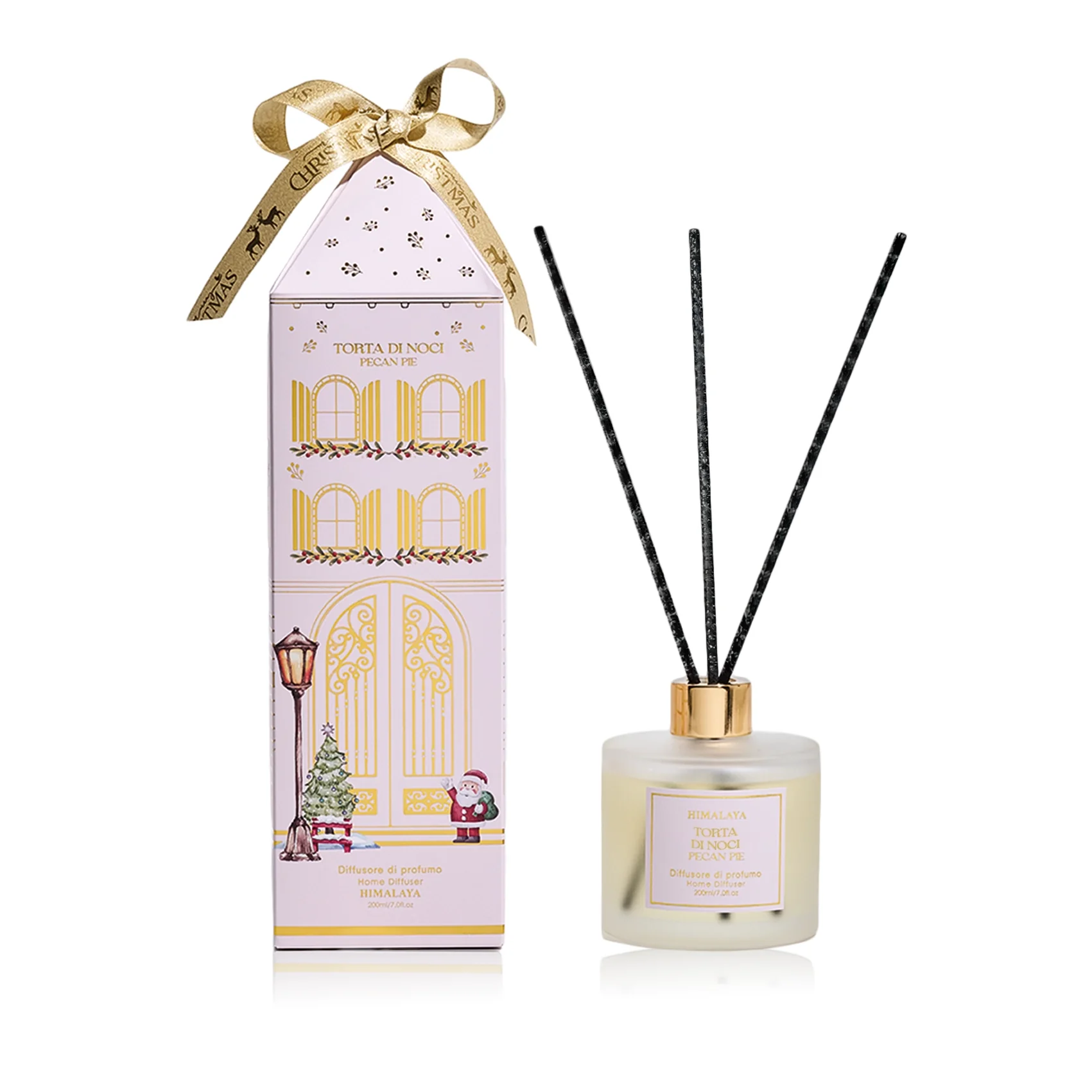 DIFFUSORE CON BASTONCINI IN LEGNO - TORTA DI NOCI-200ML