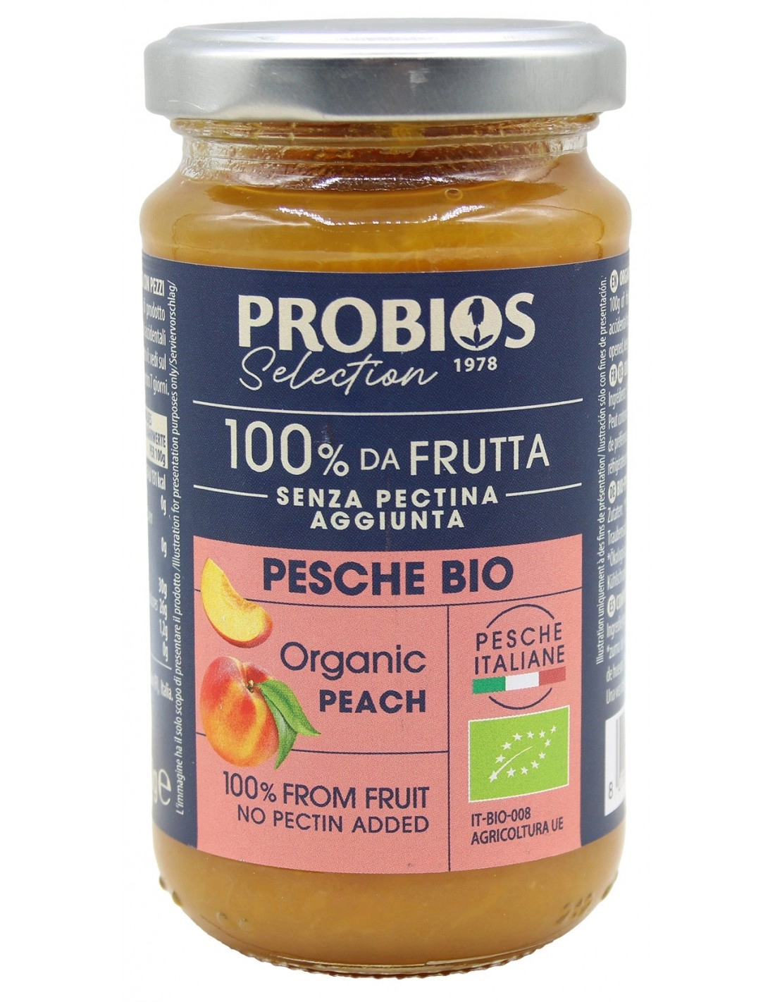 COMPOSTA DI PESCHE BIO - 220G